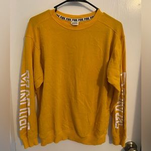 PINK crew neck sweater